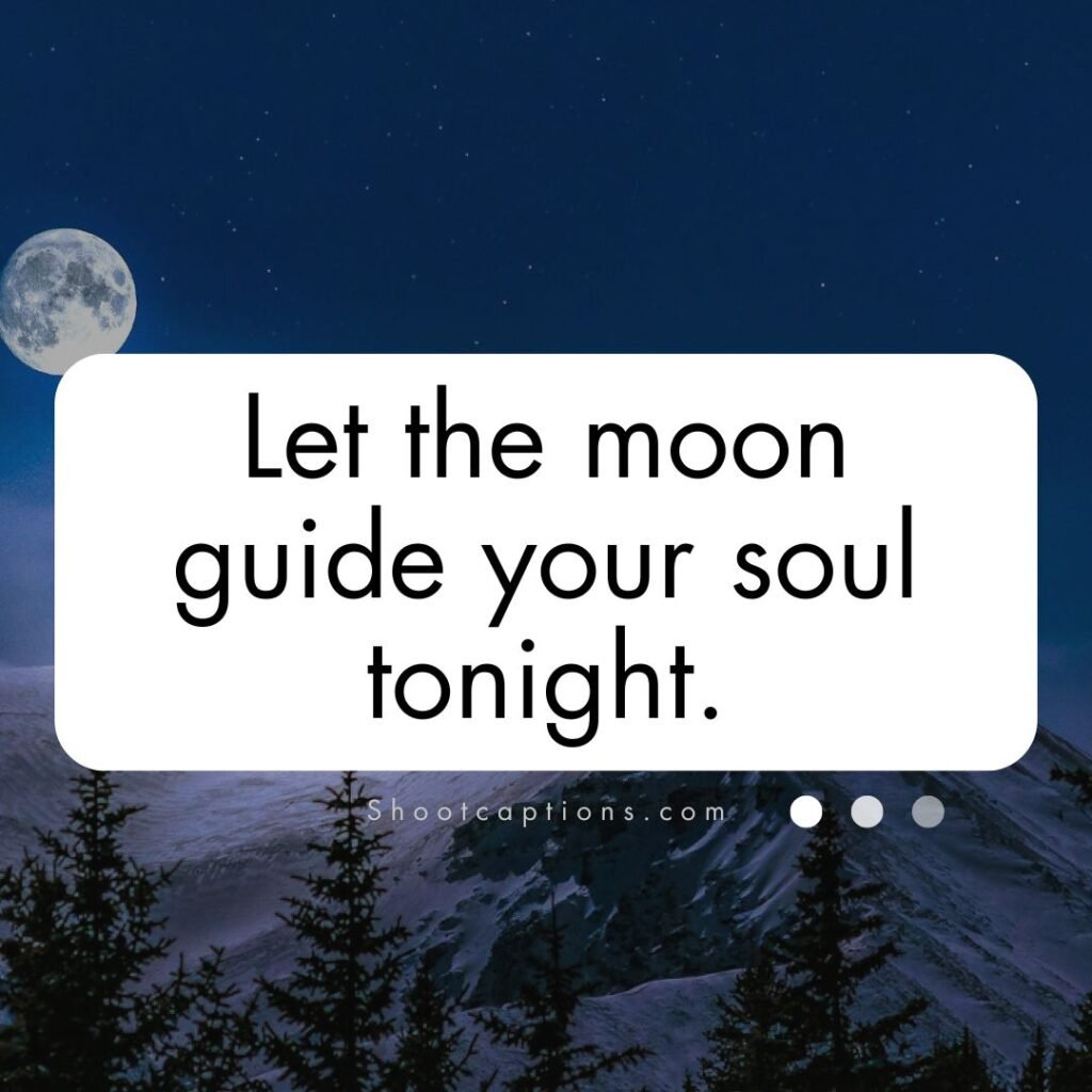 Aesthetic Moon Captions