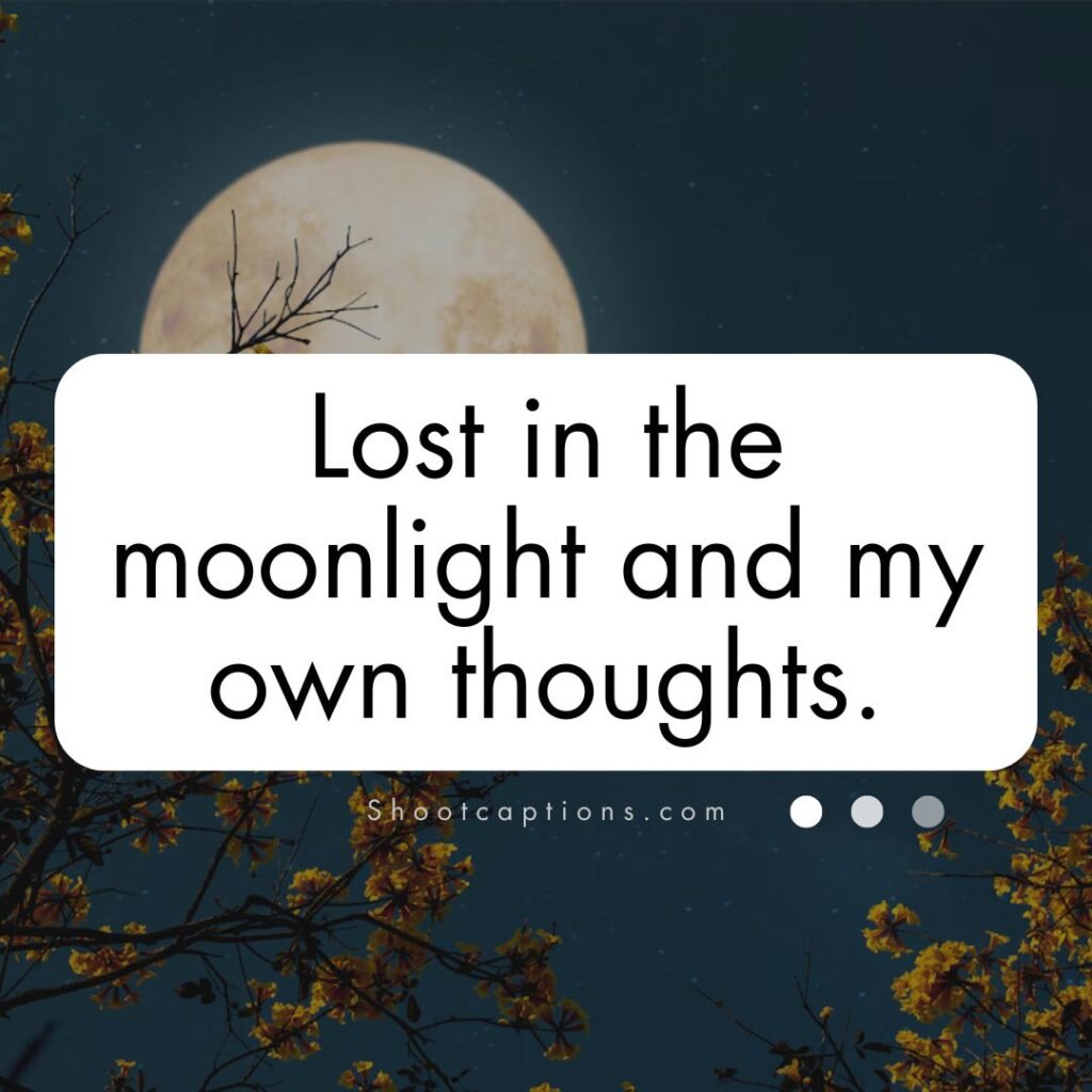 Moon Captions For Instagram