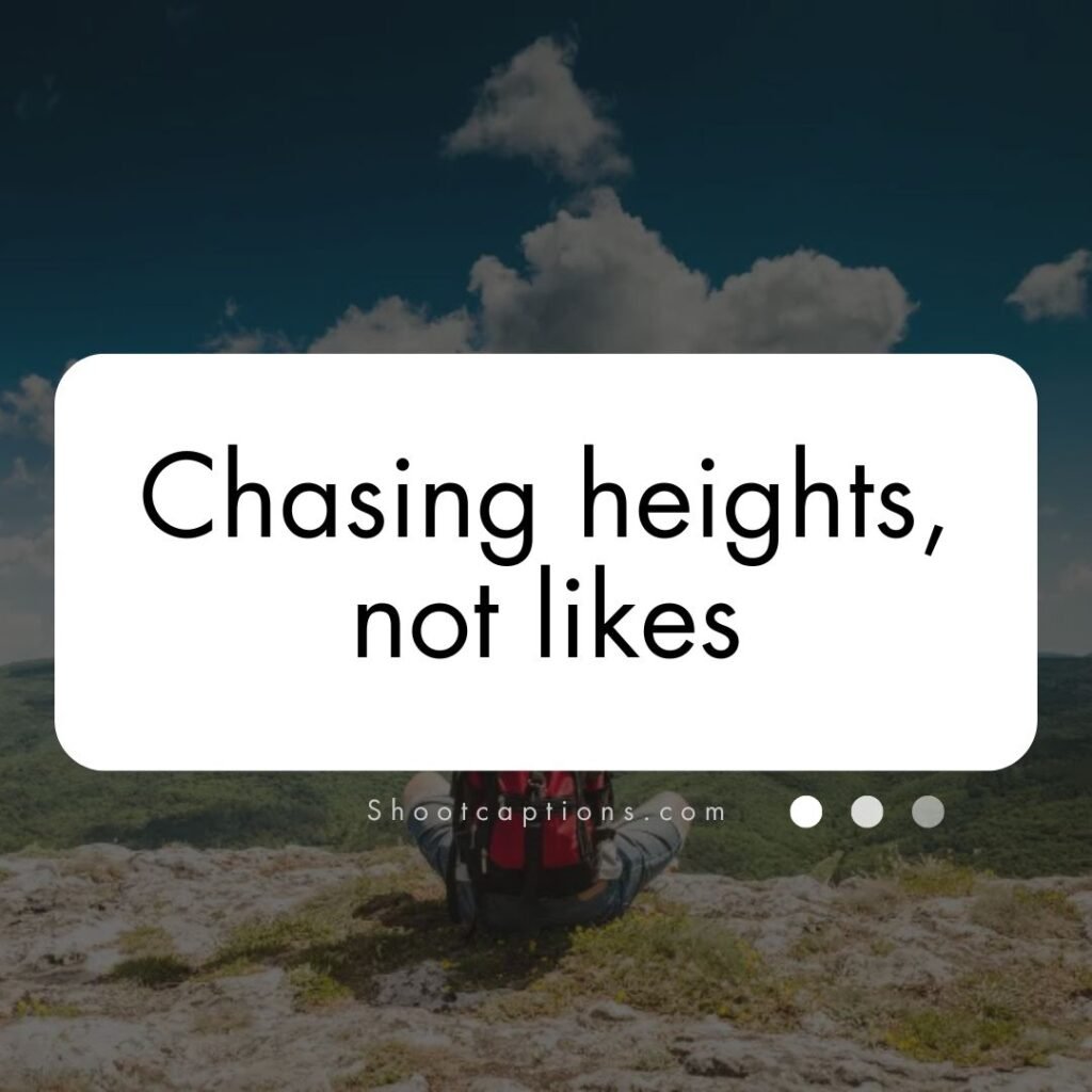 Travel to Hill Stations Captions