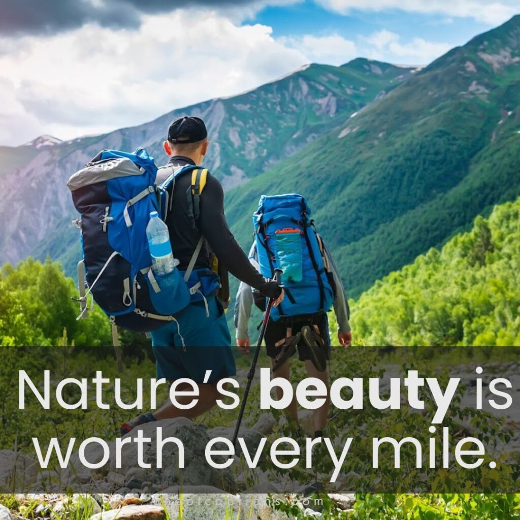 Inspiring Trekking Captions for Instagram