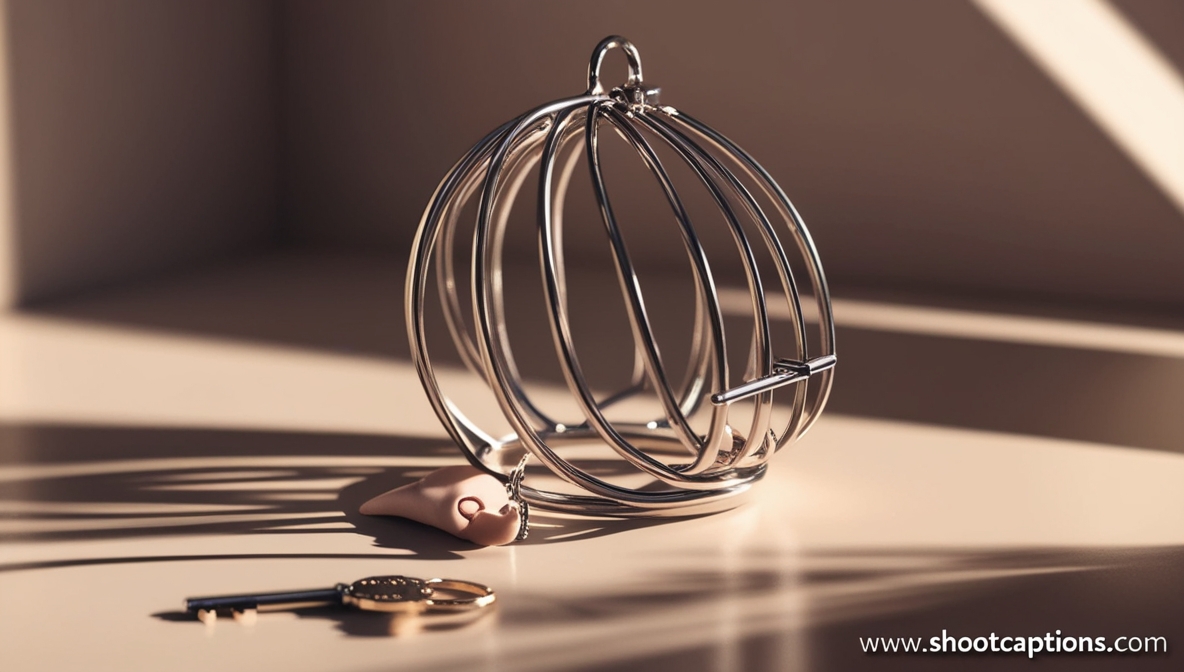 Chastity Cage Captions