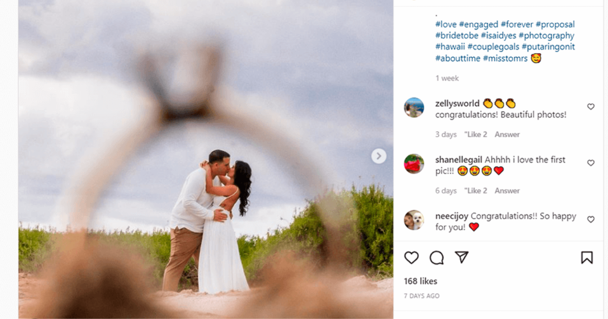happy wedding captions for instagram